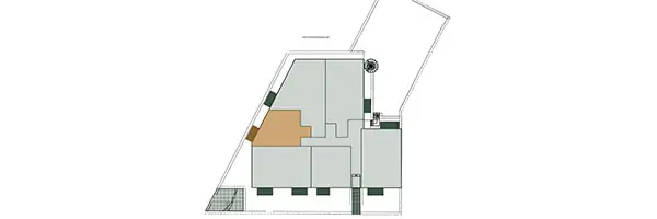 Lage der Wohnung 10 im Gebäude