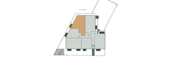 Lage der Wohnung 11 im Gebäude