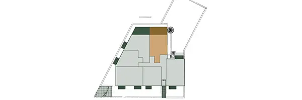 Lage der Wohnung 24 im Gebäude